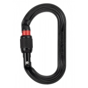 Petzl OXAN Steel Screw Lock Carabiner - Black
